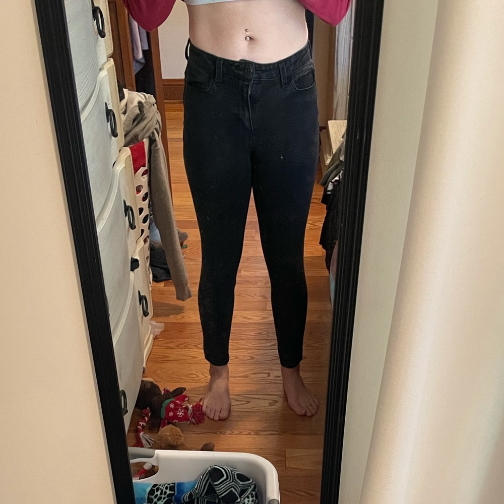 True Craft Black Jeggings
